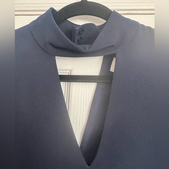 MILLY Andrea Dress in NAVY BLUE - Picture 6 of 9